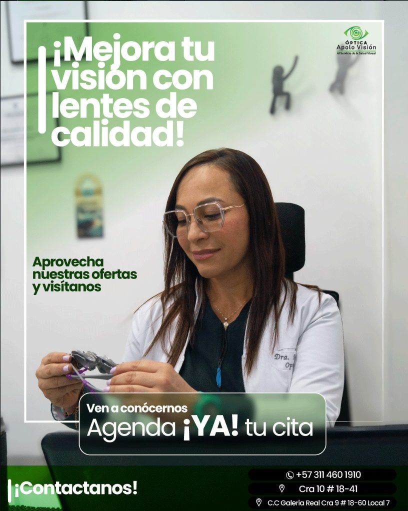 Mejora tu visión con lentes de calidad — promoción